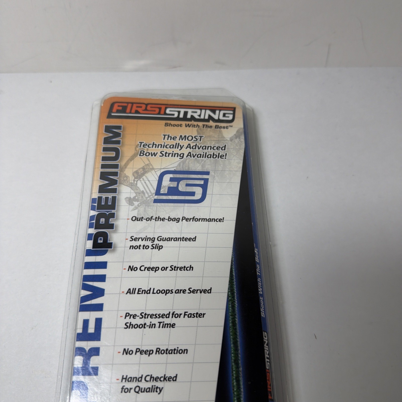 First String Premium Control Cable 40" Cable Only Bow String NEW SEALED!