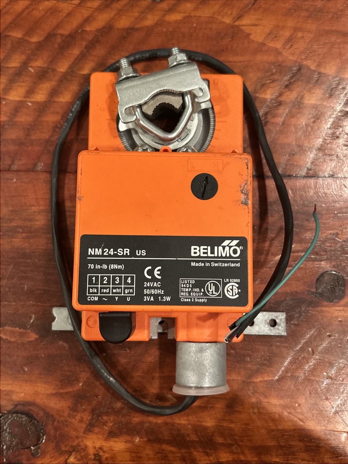 BELIMO NM24-SR Proportional ACTUATOR 24VAC Power , 2-10VDC