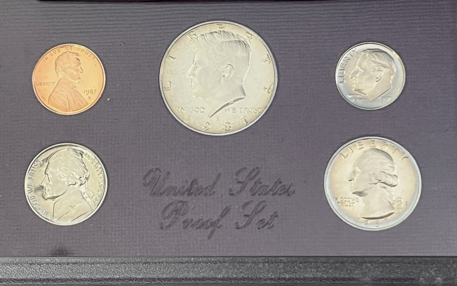 1977-S and 1987-S US Proof Sets