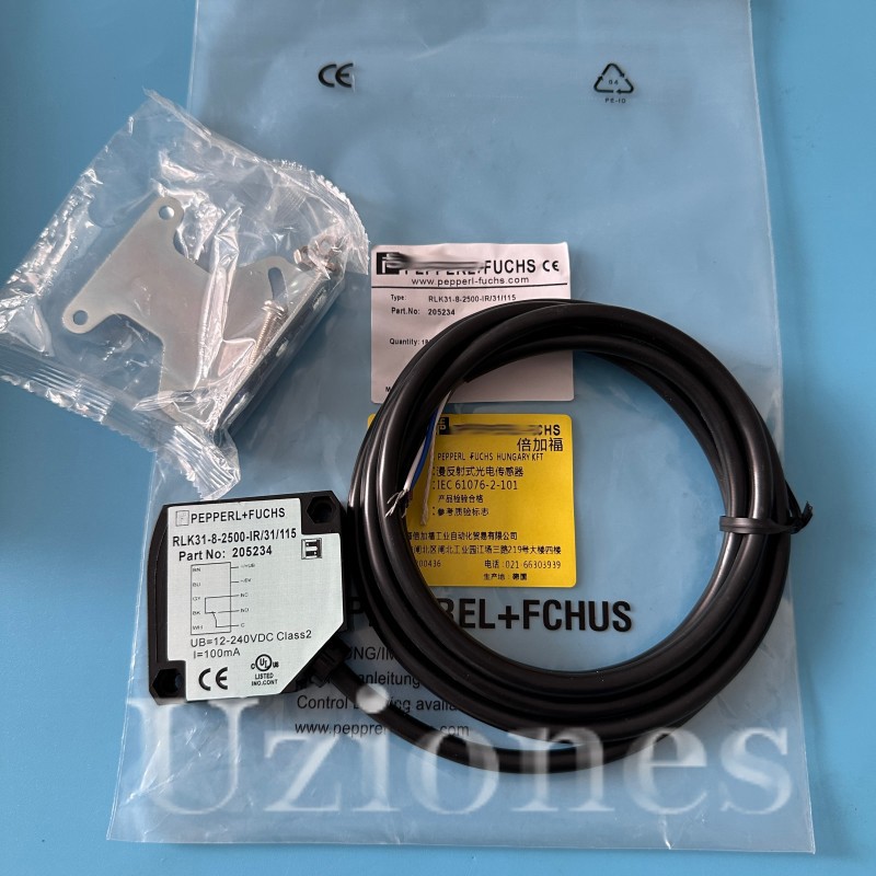 For Pepperl+Fuchs RLK31-8-2500-IR/31/115 205234 Photoelectric Sensor Switch USA
