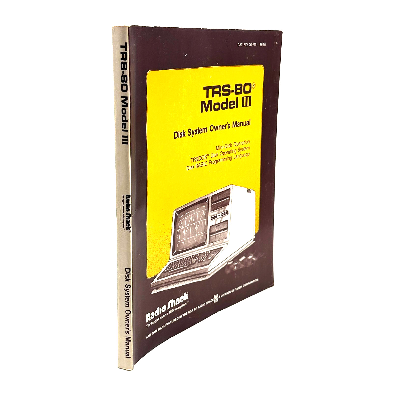 TRS 80 Model III Disk System Owners Manual TRSDOS Disk BASIC Radio Shack