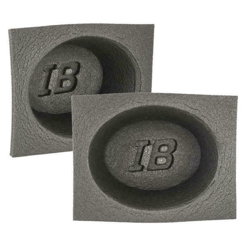 Speaker Baffle 5" x 7" 6" x 8" Foam Car Audio Black (pair) 5x7