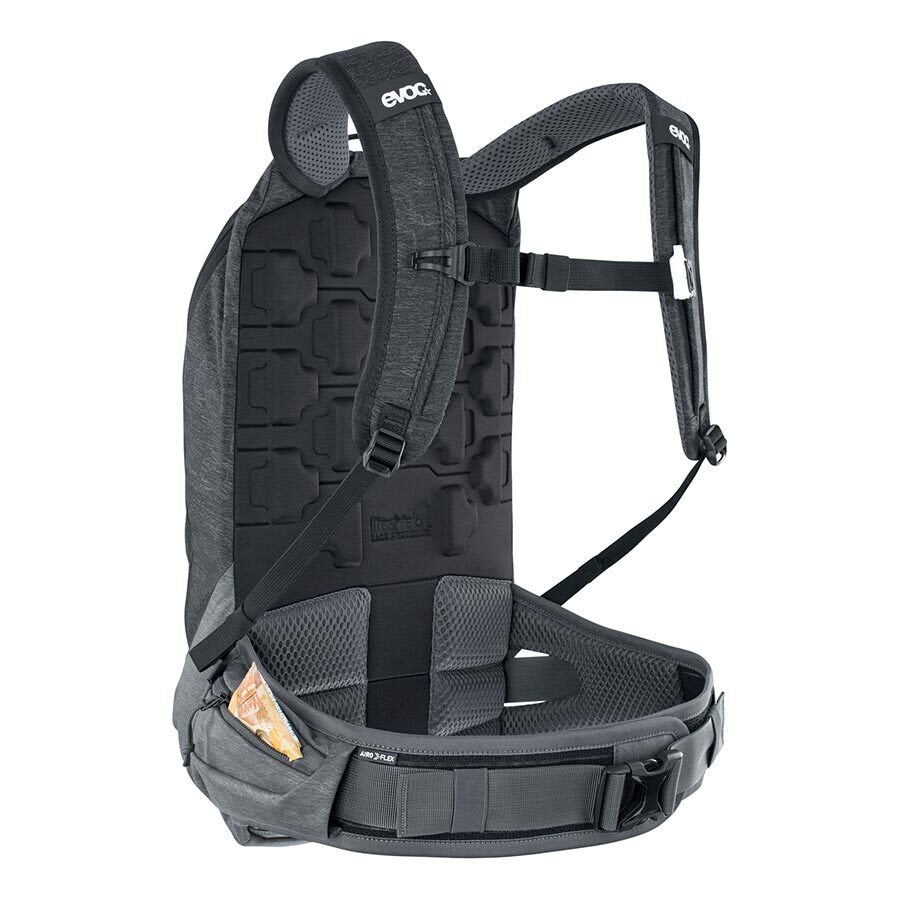 EVOC, Trail Pro 10, Protector backpack, 10L, Stone/Carbon Grey, LXL