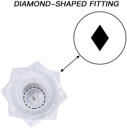 Faucet Handle Replacement Compatible with Delta Faucet RP2391 Single Clear Kn...