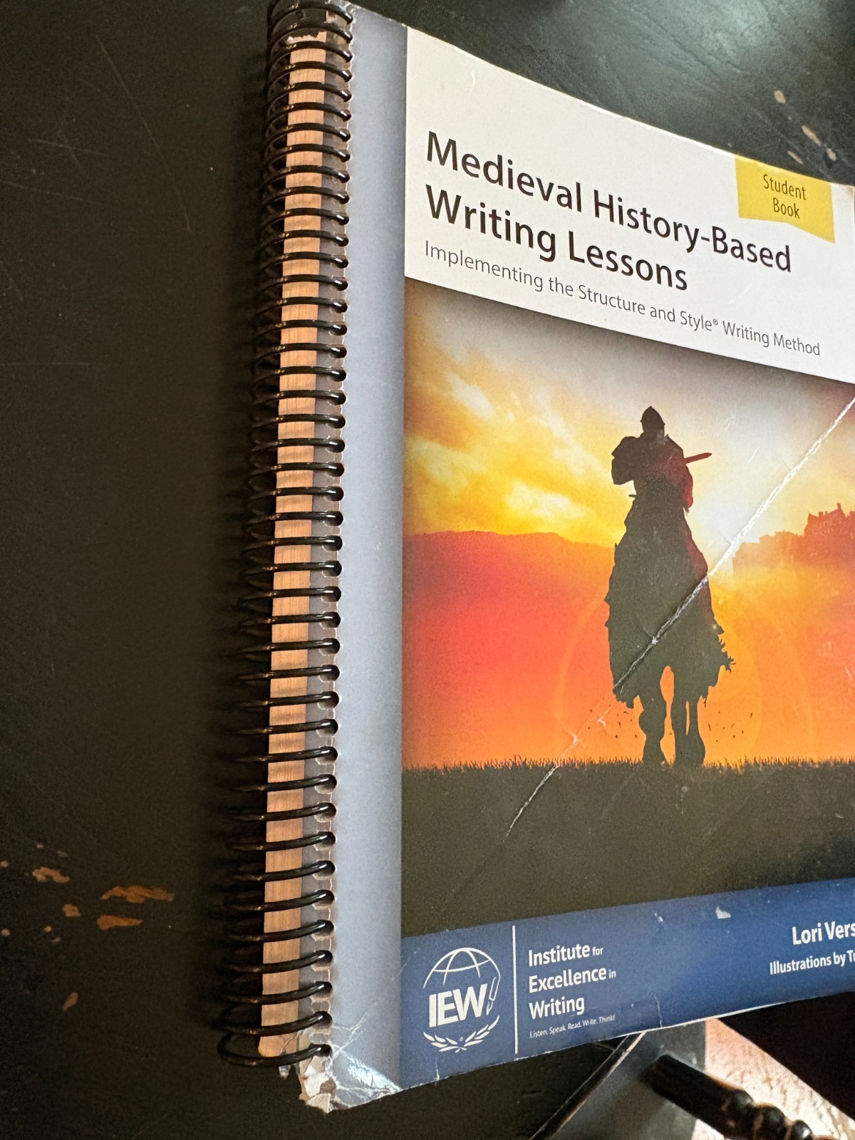 IEW Medieval History-Based Writing Lessons Student Book 5th Edtiion