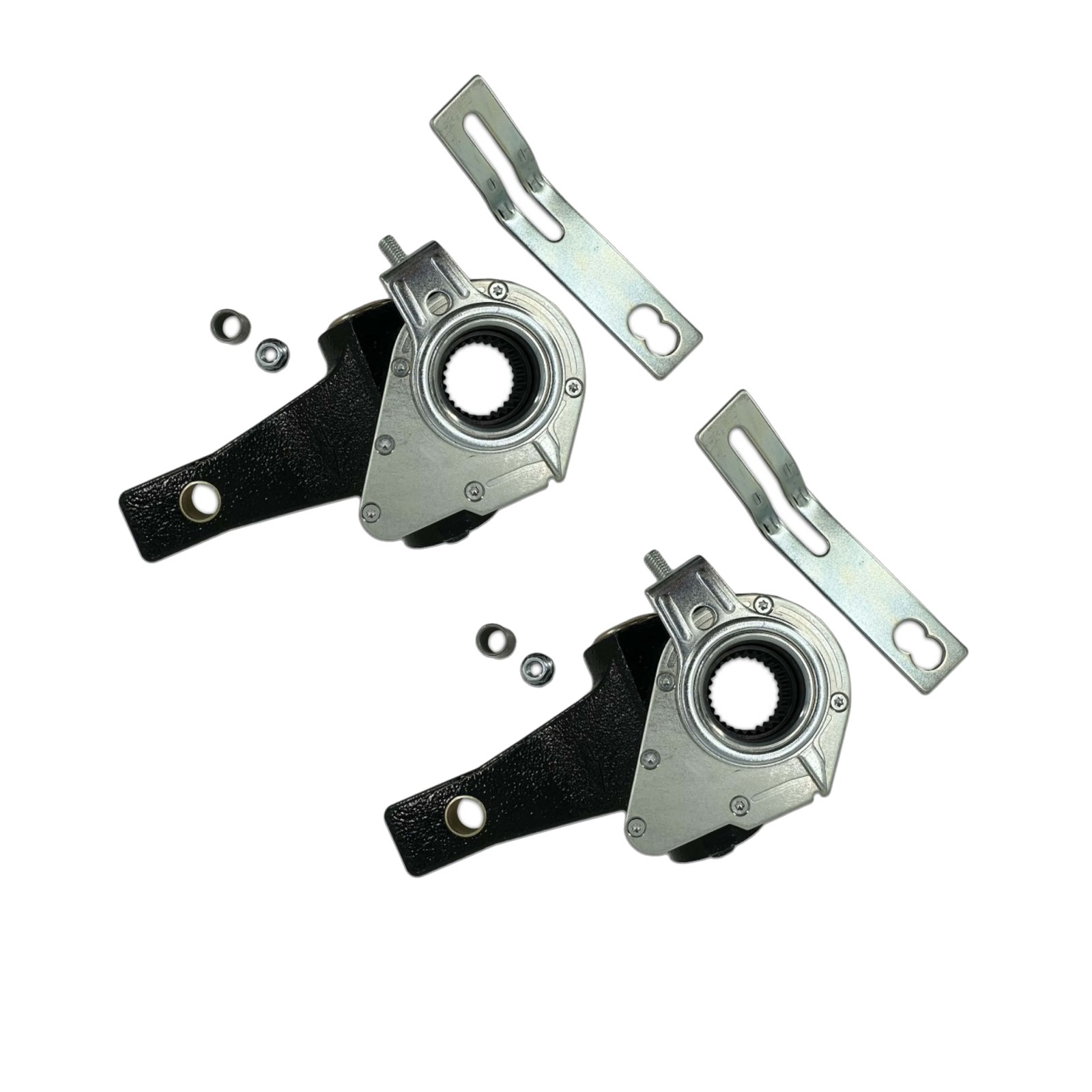 2 x Automatic Slack Adjuster 28 Spline Teeth, 5.5" Arm Length 40010011, 135.2834