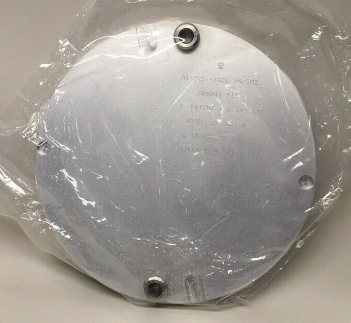 Novellus Type 16-137801-18 Cover Aluminum Alloy A06841-113 A1-1%Si-1%Cu 5N/502