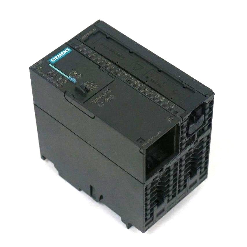 USED SIEMENS 6ES7-312-5BD00-0AB0 CPU MODULE 312C W/6ES7953-8LF00-0AA0MEMORY CARD