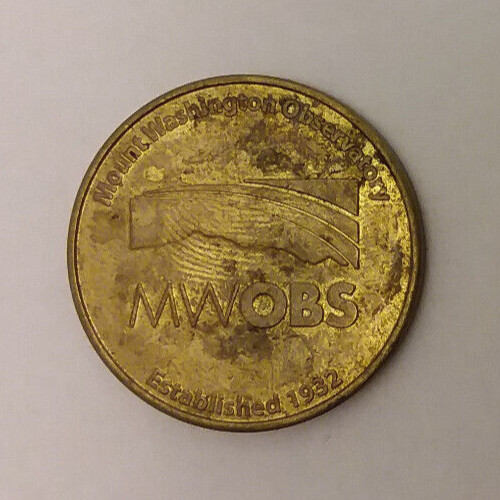 Mount Washington Observatory North Conway, NH Souvenir Token 25mm
