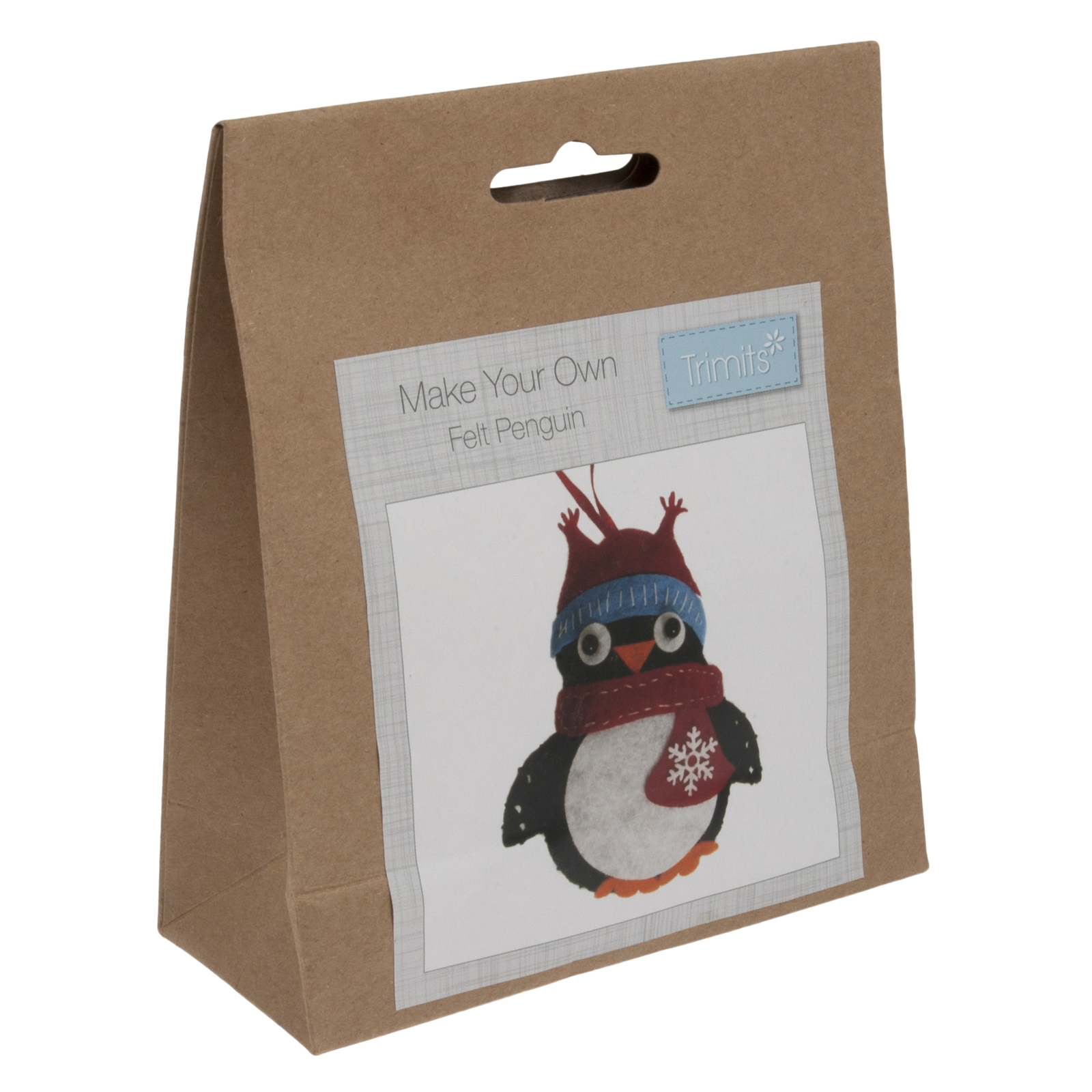 Trimits Felt Decoration Kit: Christmas: Penguin