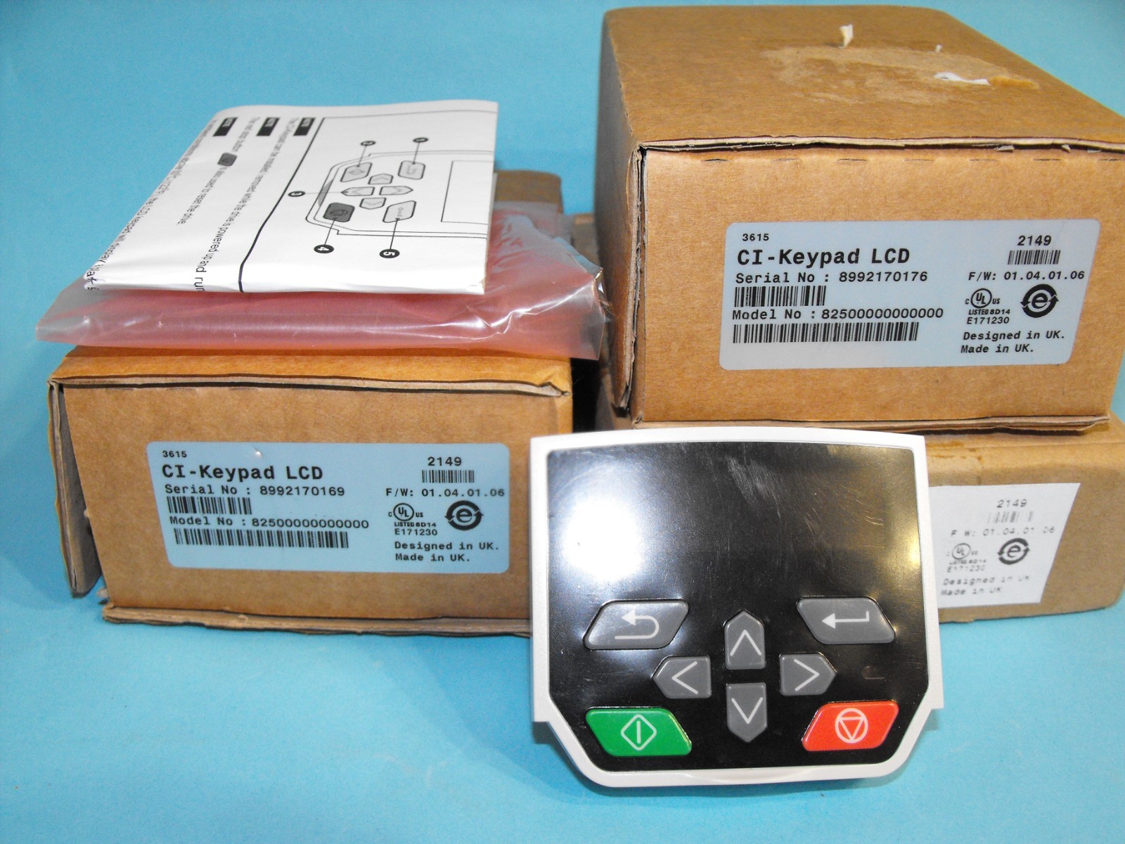 Control Techniques EMERSON CI-KEYPAD LCD.82500000000000.NEW