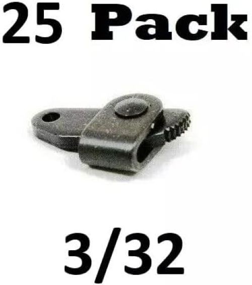 Bridger Sure Hold Cam Lock w/Teeth 3/32 - 25 Pack