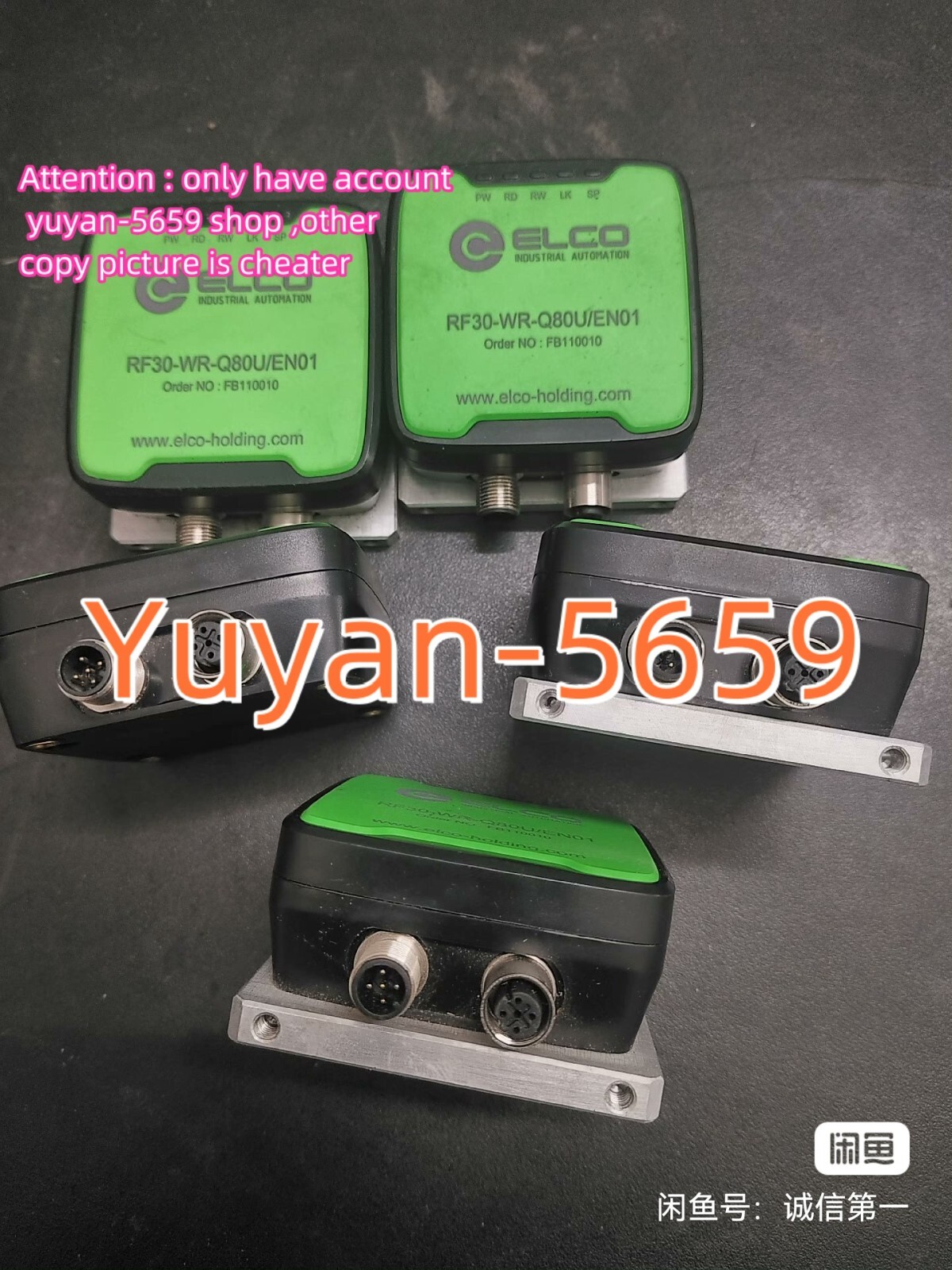 1 PC  USED  TEST  OK  RF30-WR-Q80U/EN01    Reader/Writer#B903H  CL