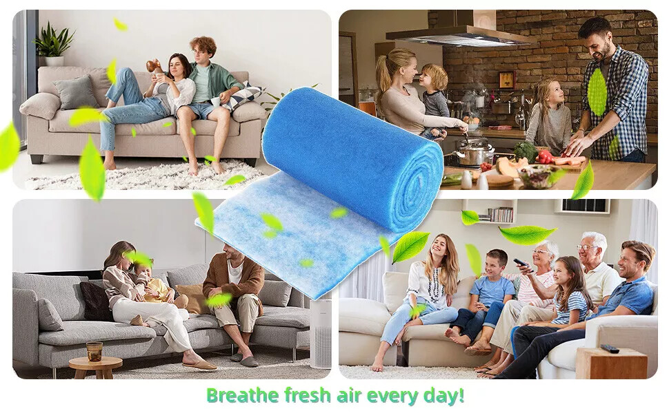 2 Pack Air Vent Filter for Home AC&Floor Register Filter Reduce Dust,Dirt,Pollen
