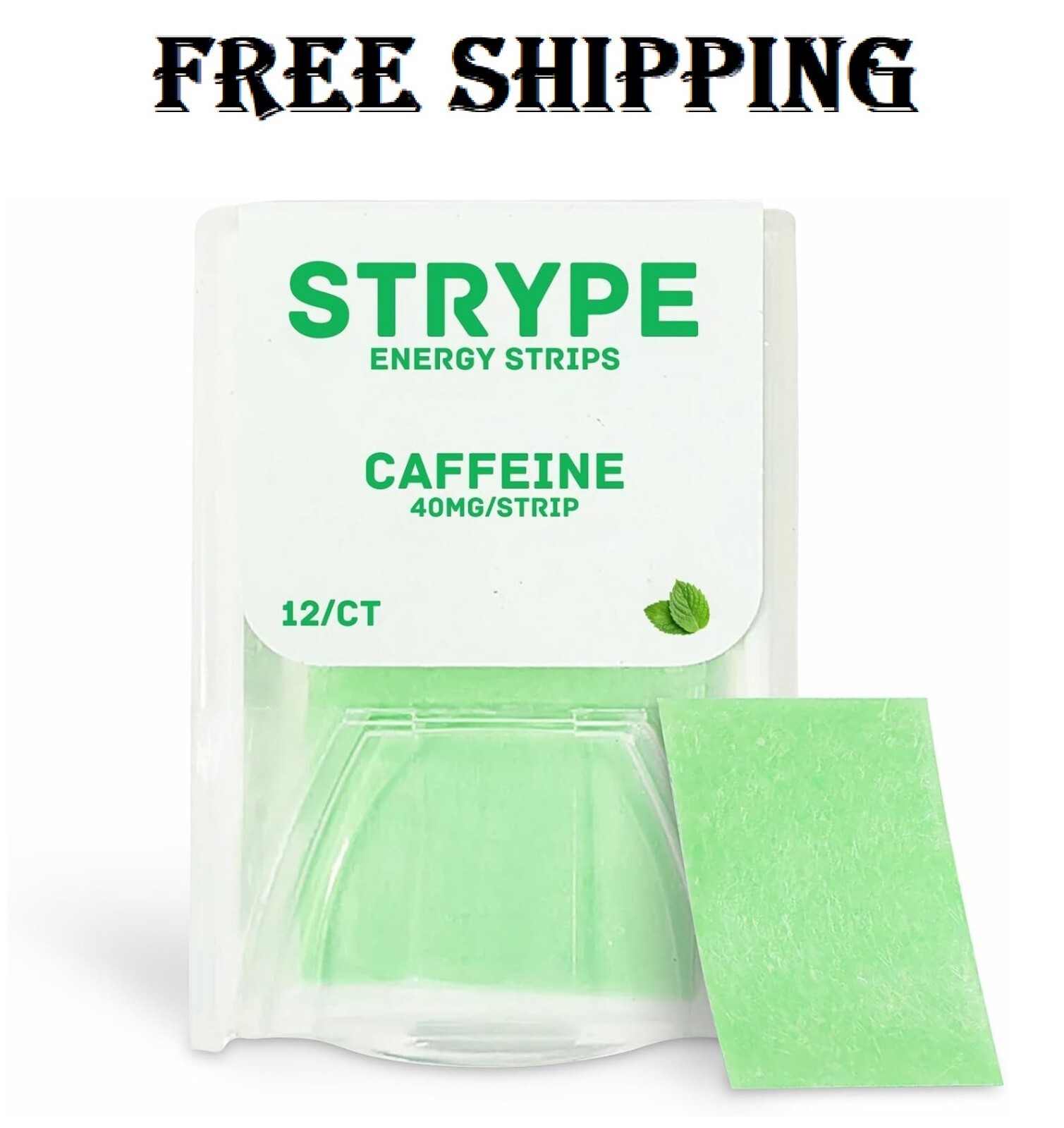 STRYPE Energy Strips | Instant Caffeine in a Strip | 80mg of Caffeine per⭐️⭐️⭐️⭐