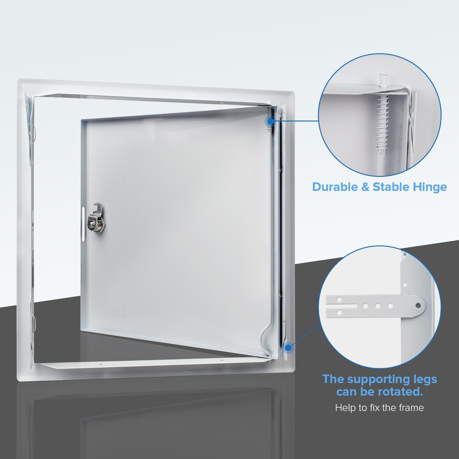 Access Panel for Drywall/Ceiling, Wall Hole Cover with Lock and Keys, 12"x12"...
