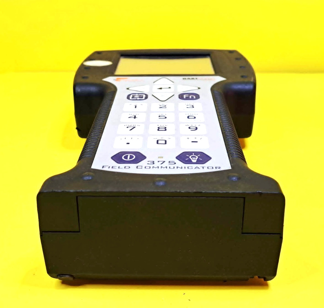 ⚡NEEDS BATTERY⚡EMERSON 375 FIELD COMMUNICATOR HANDHELD CALIBRATING CONFIGURATION