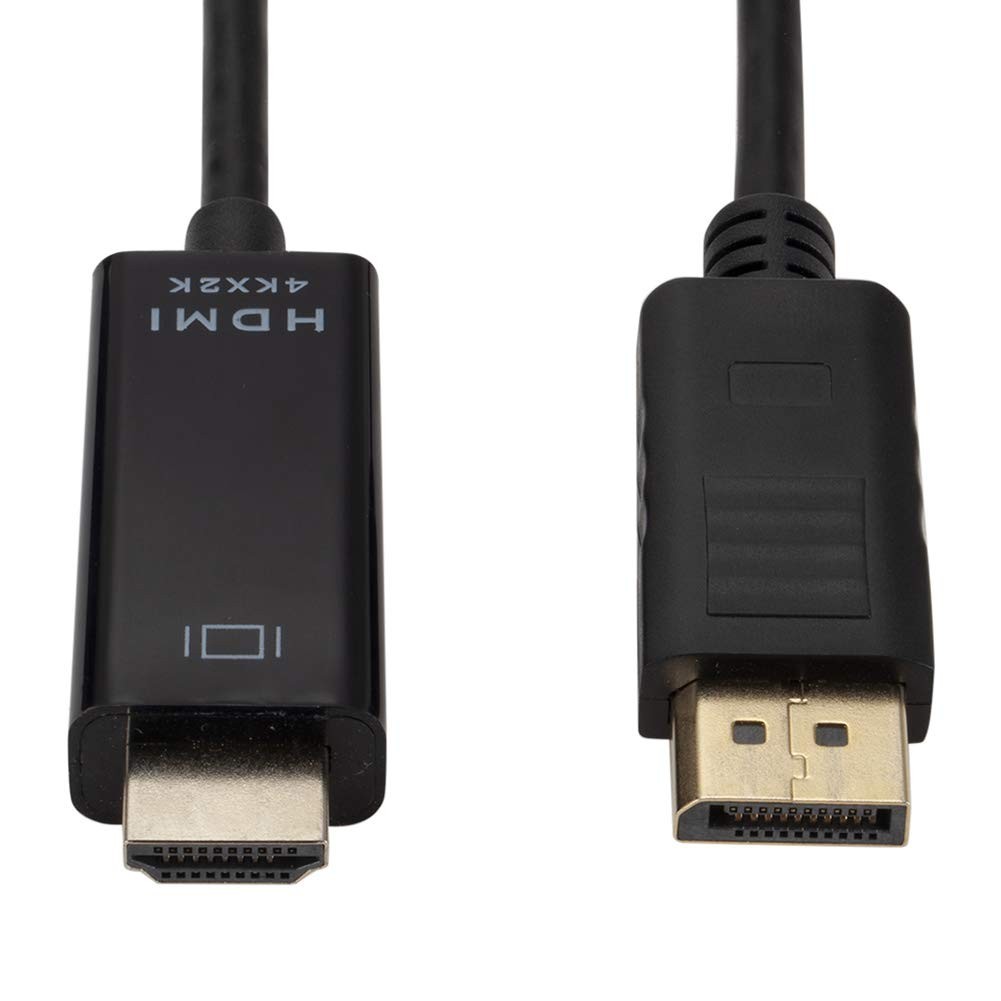 4K Display Port DP to HDMI Cable Adapter Converter HDR UHD Dolby 2160P 60Hz 6FT