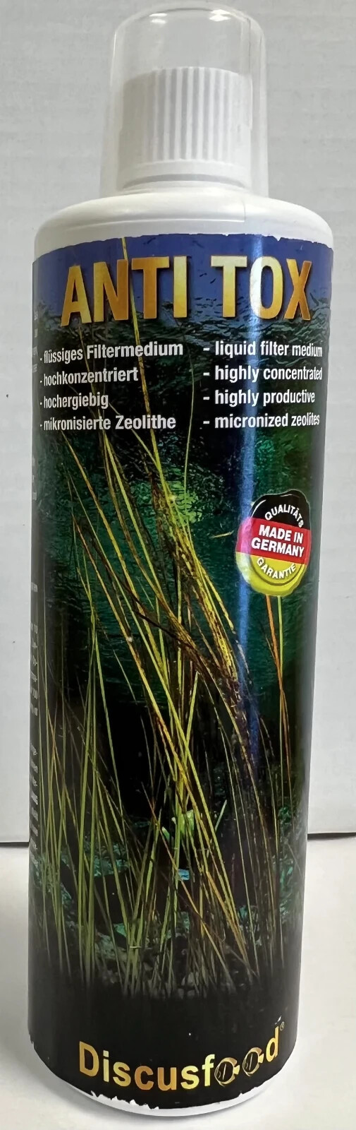 Discusfood Anti-Tox 500ml Aquarium Treatment EXCLUSIVE DISTRIBUTORS IN THE U.S.A