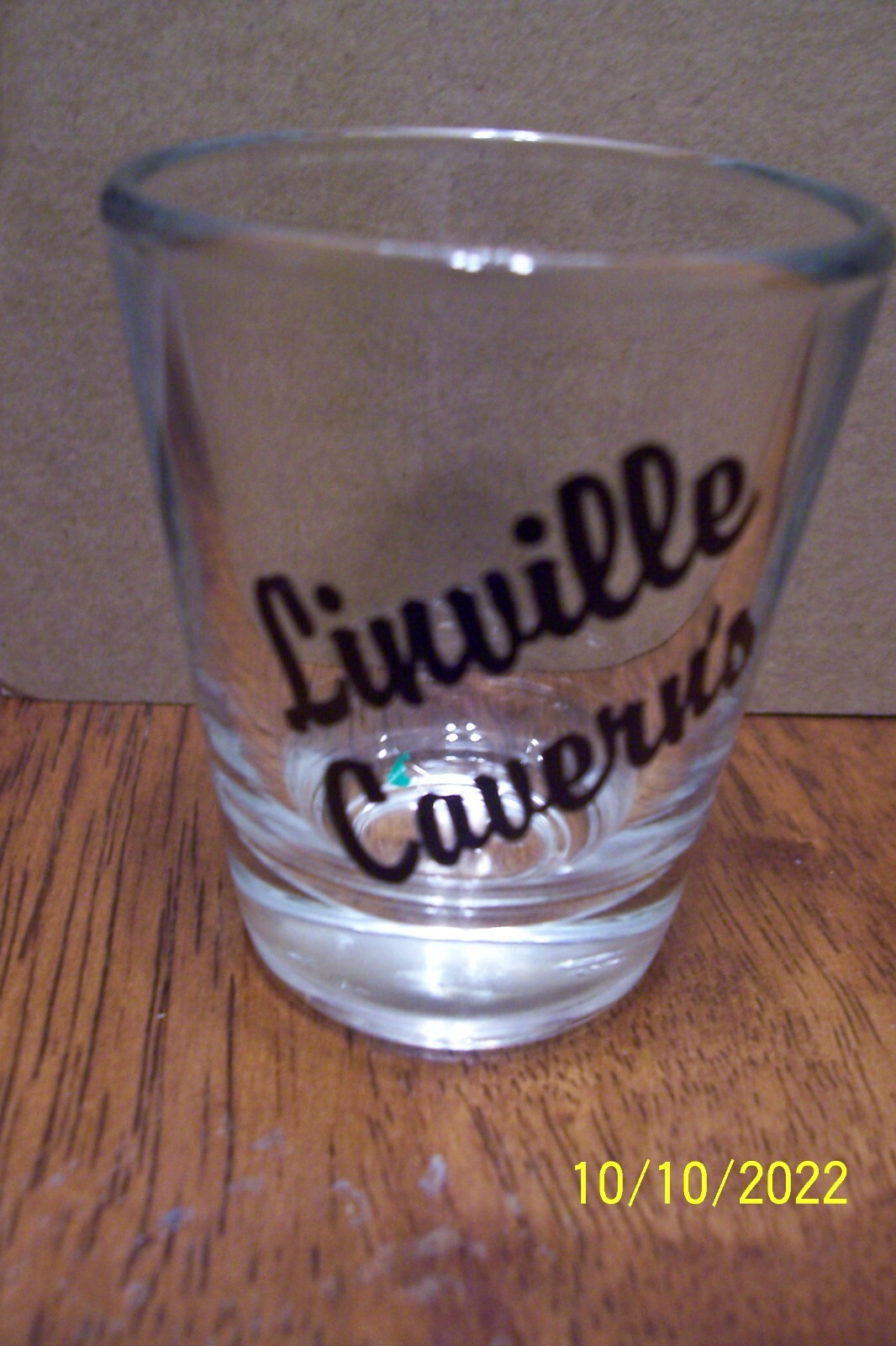 Linville Caverns Souvenir Shot Glass