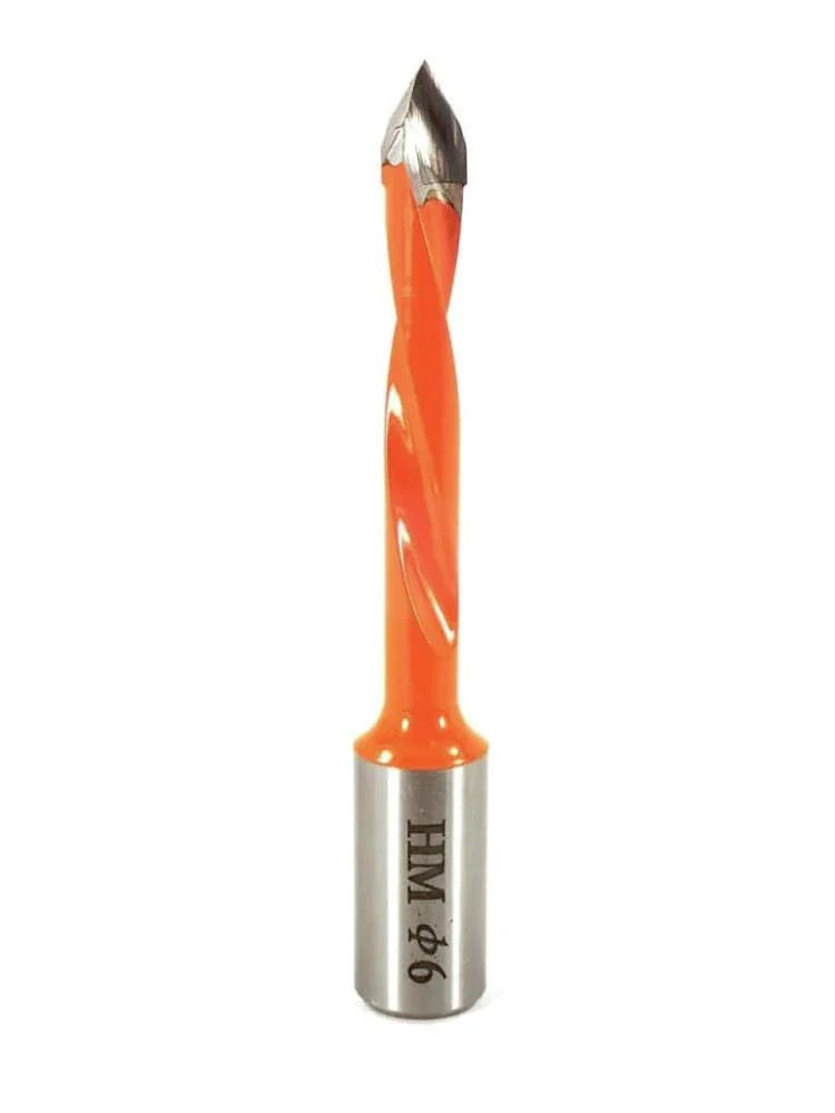 Whiteside DT6-70LH Left Hand V-Point Dowel Drill 6mmCD,70mmOAL