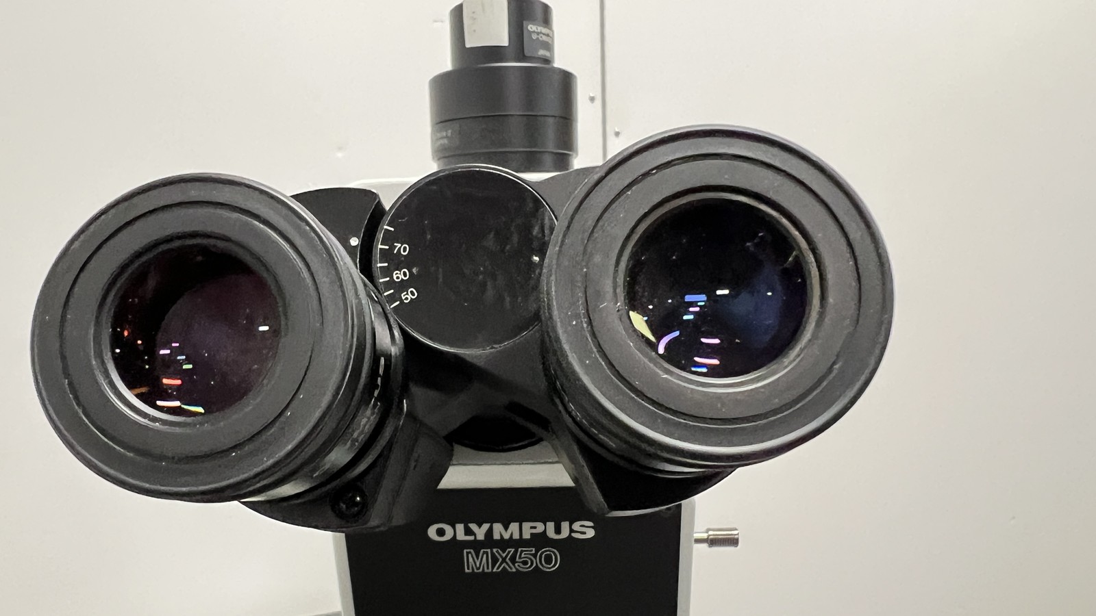 Olympus MX50A-F Reflected Light Brightfield and Darkfield Microscope