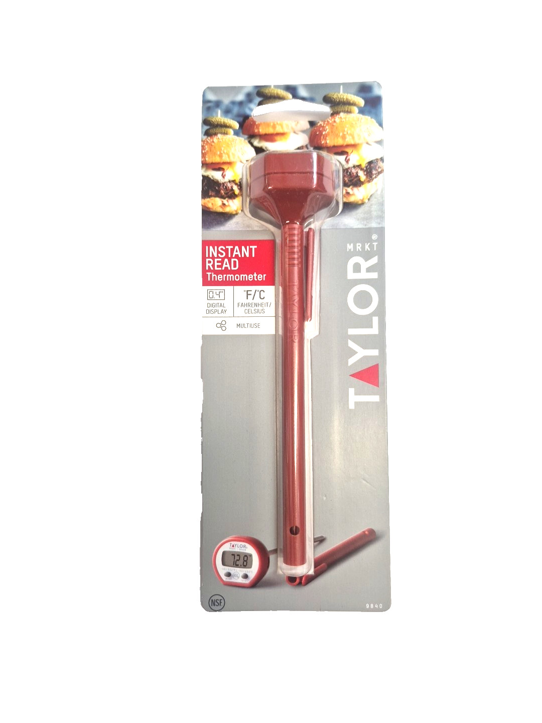 Instant Read Pocket Thermometer Digital. 9840 NEW