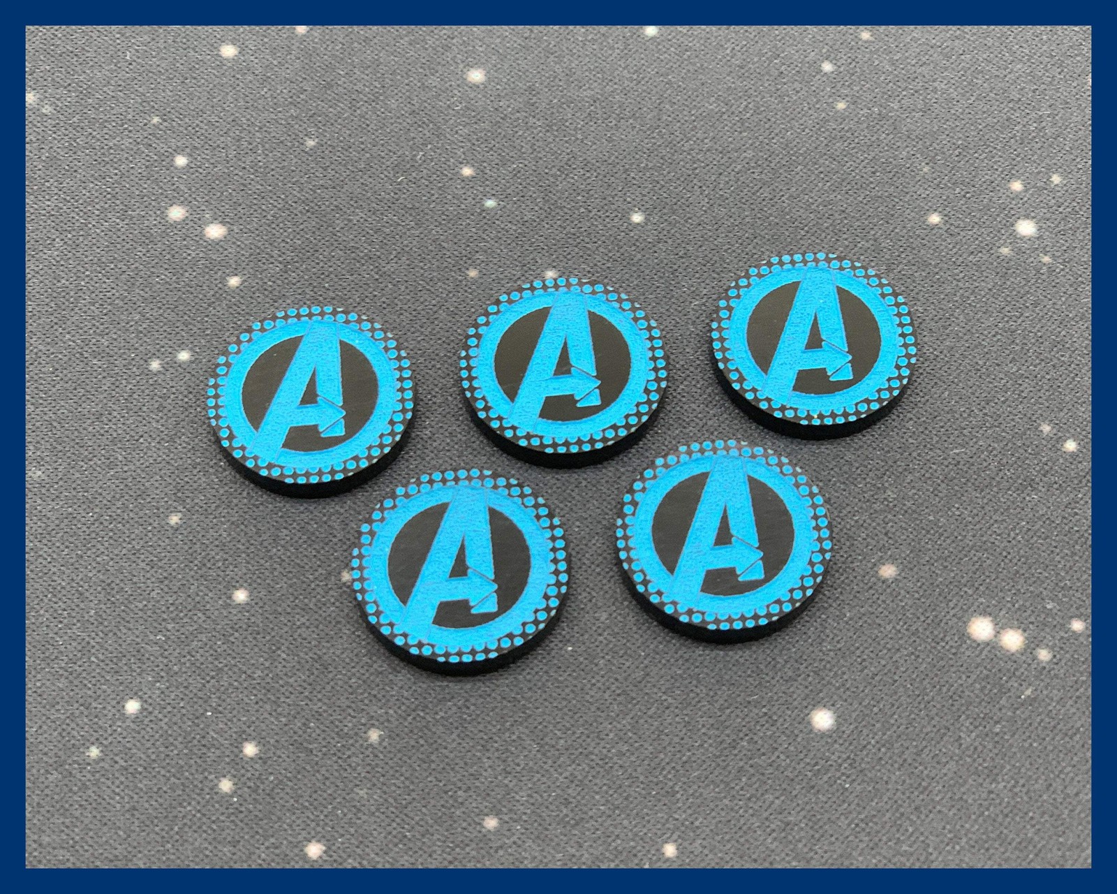 Affiliation Tokens for A-Force / Marvel Crisis Protocol