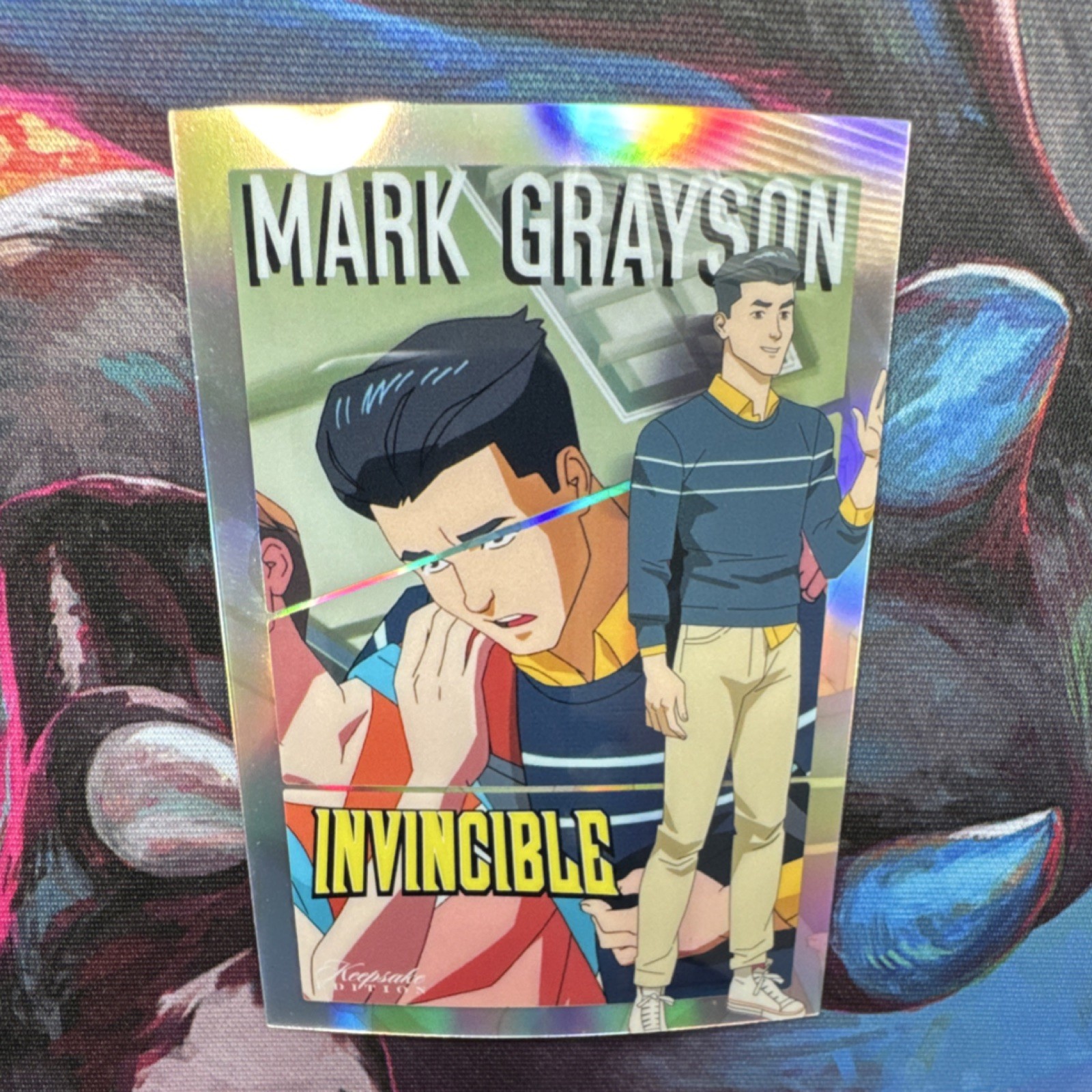 Super Products Inc. Invincible Keepsake Edition Mark Grayson Hologram Card #185