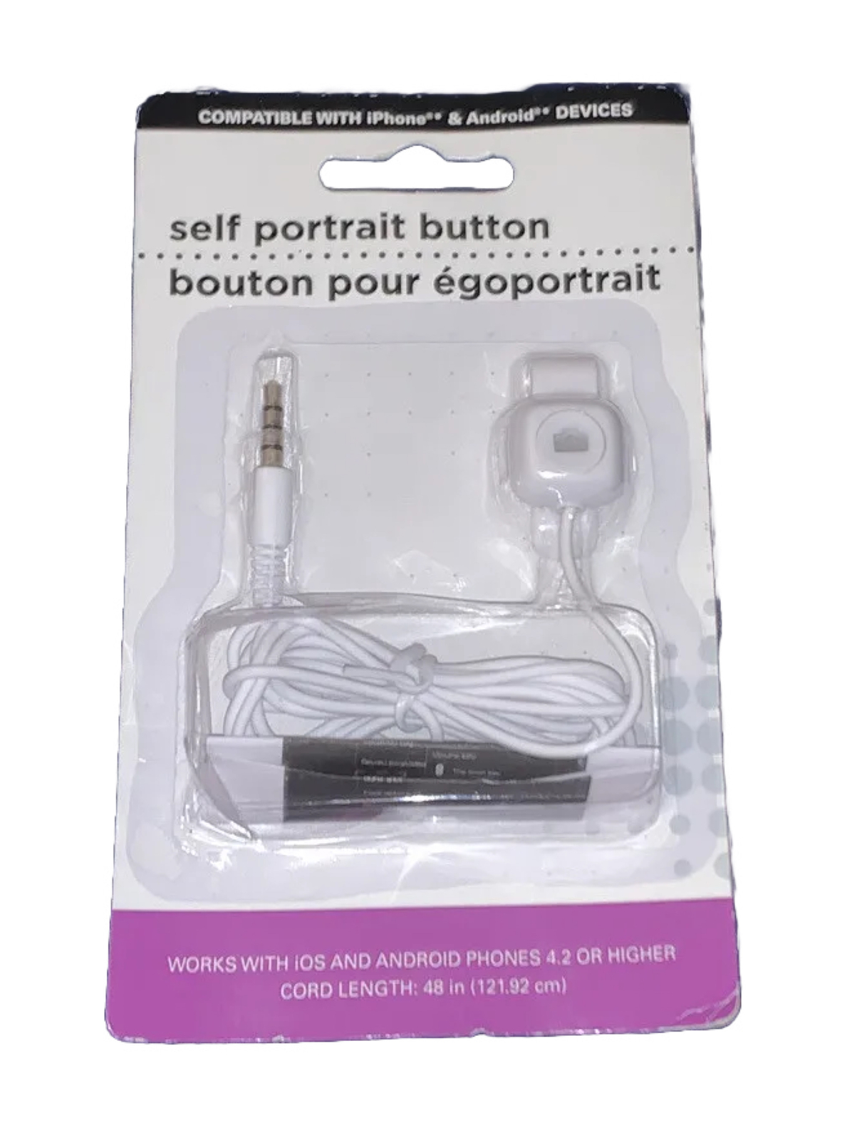 Self Portrait Button for Android and iPhones