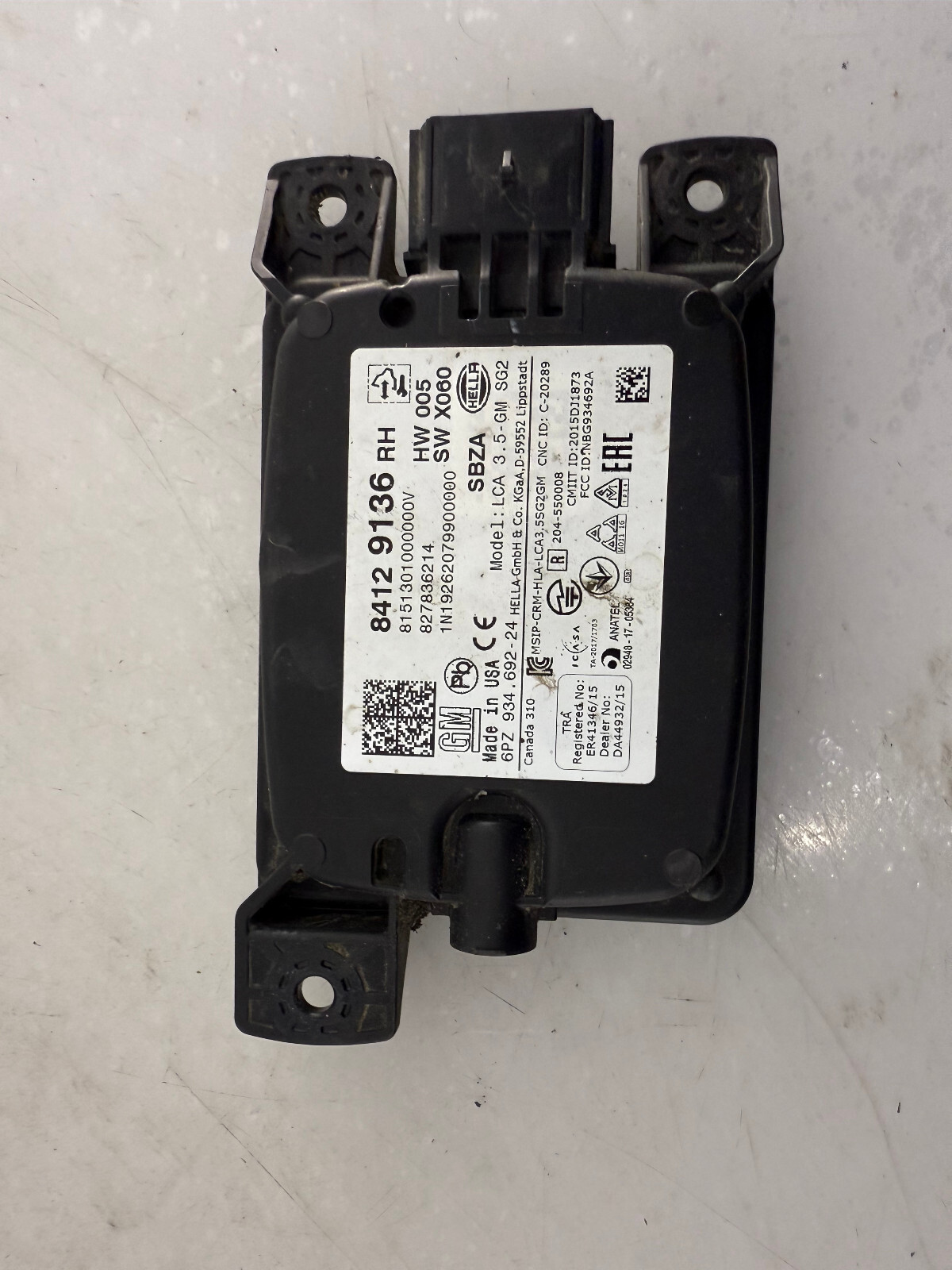OEM | GM Chevy GMC Obstacle Detection Control Module (Right/Passenger) #84129136