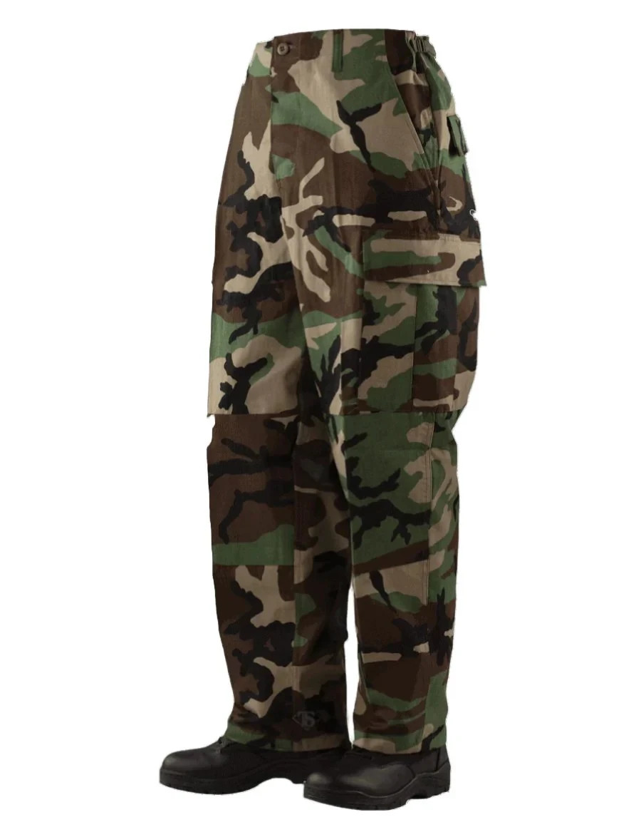 Tru-Spec Men's BDU Pants | Woodland Camo | 1505002 | X-Small | 100% Cotton
