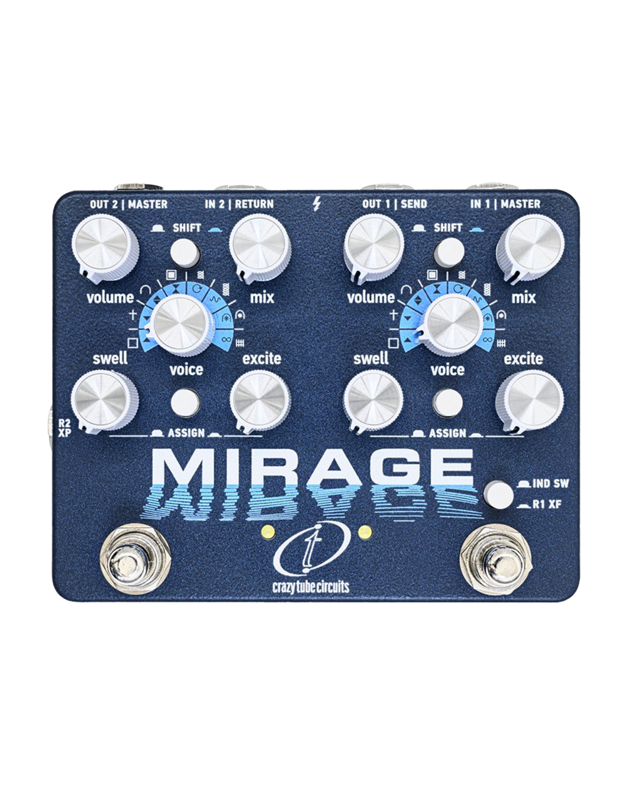 Crazy Tube Circuits Mirage Reverb Pedal