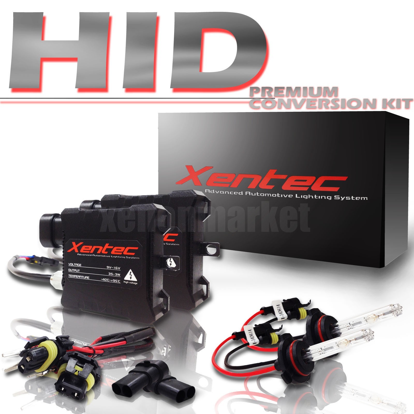 9006 HeadLight for candle Slim Xenon HID Kit with 6000k 8000k 10000k 12000k
