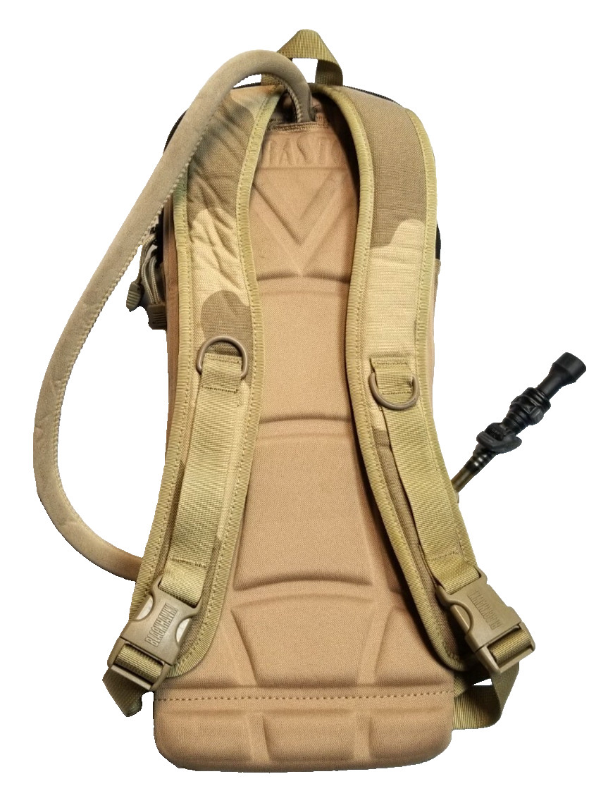 BlackHawk! 3-Color Desert 3L Hydration System Carrier Pack w/ Bladder - USED