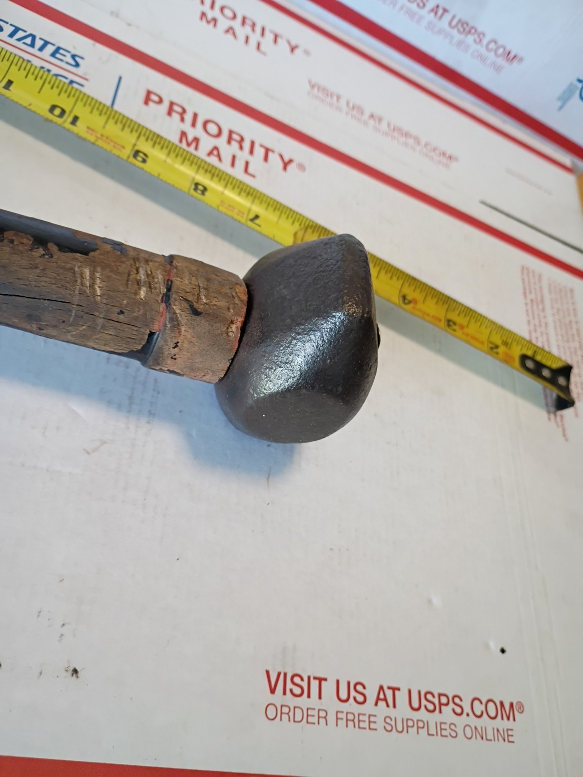 HELLER FARRIER'S CAT HEAD TURNING HAMMER-BLACKSMITH