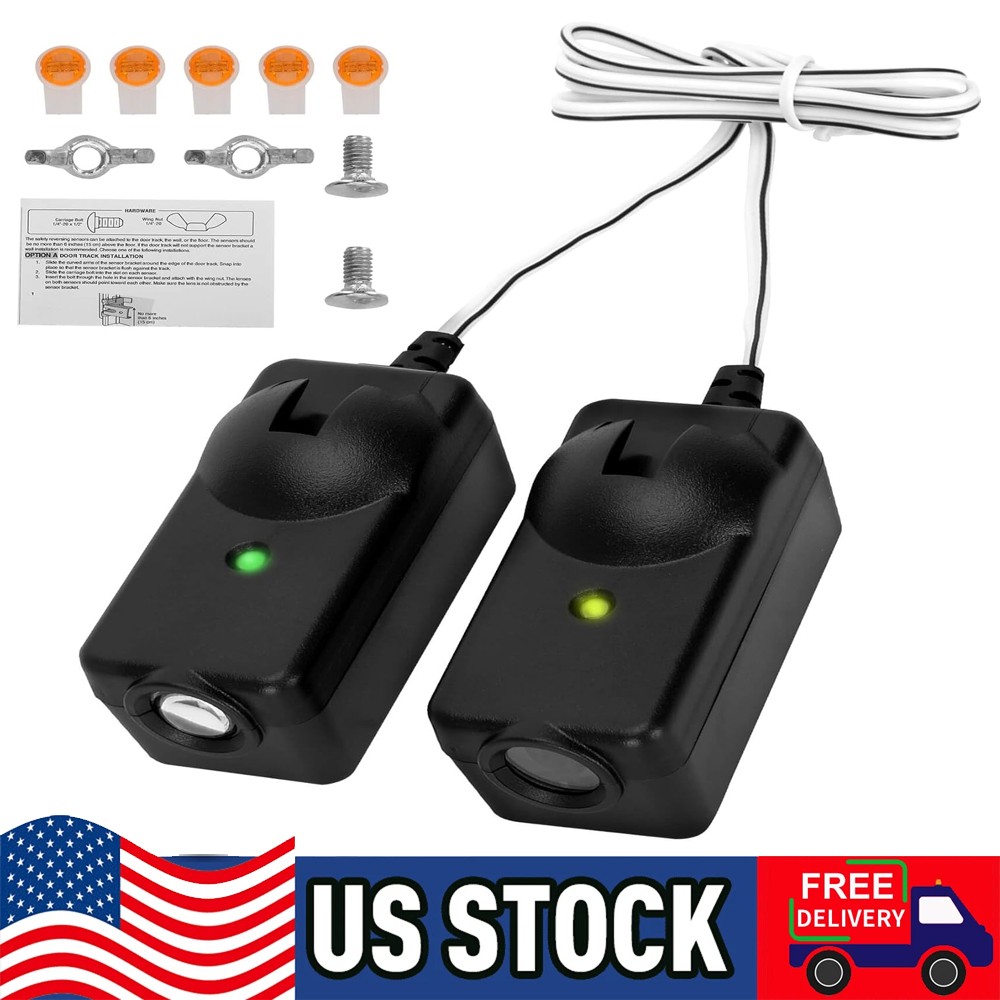41A5034 Safety Sensor Kit for Craftsman Chamberlain Lift Master Garage Door