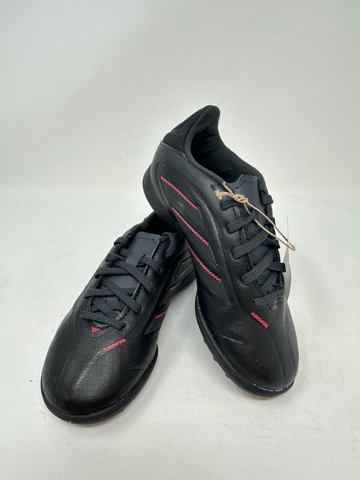 adidas Kids Copa Pure III League TF Soccer Shoe - US:11, Black/Red, K1(B680T)