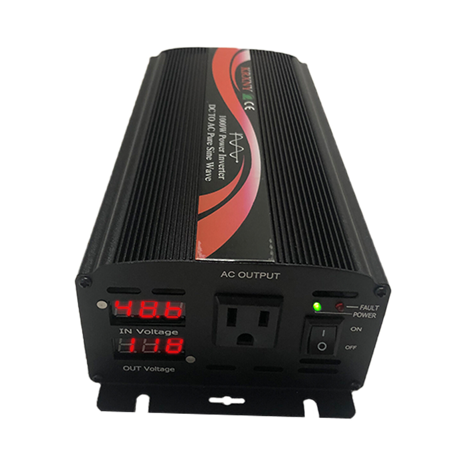 1000W 2000W Pure Sine Wave Power Inverter 48V DC to 110V 120V AC 60HZ US Stock