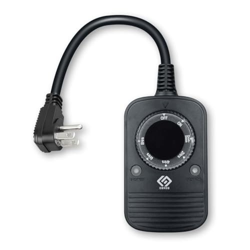 24-Hour Outdoor Light Timer – Water-Resistant with Photocell Dusk to Dawn