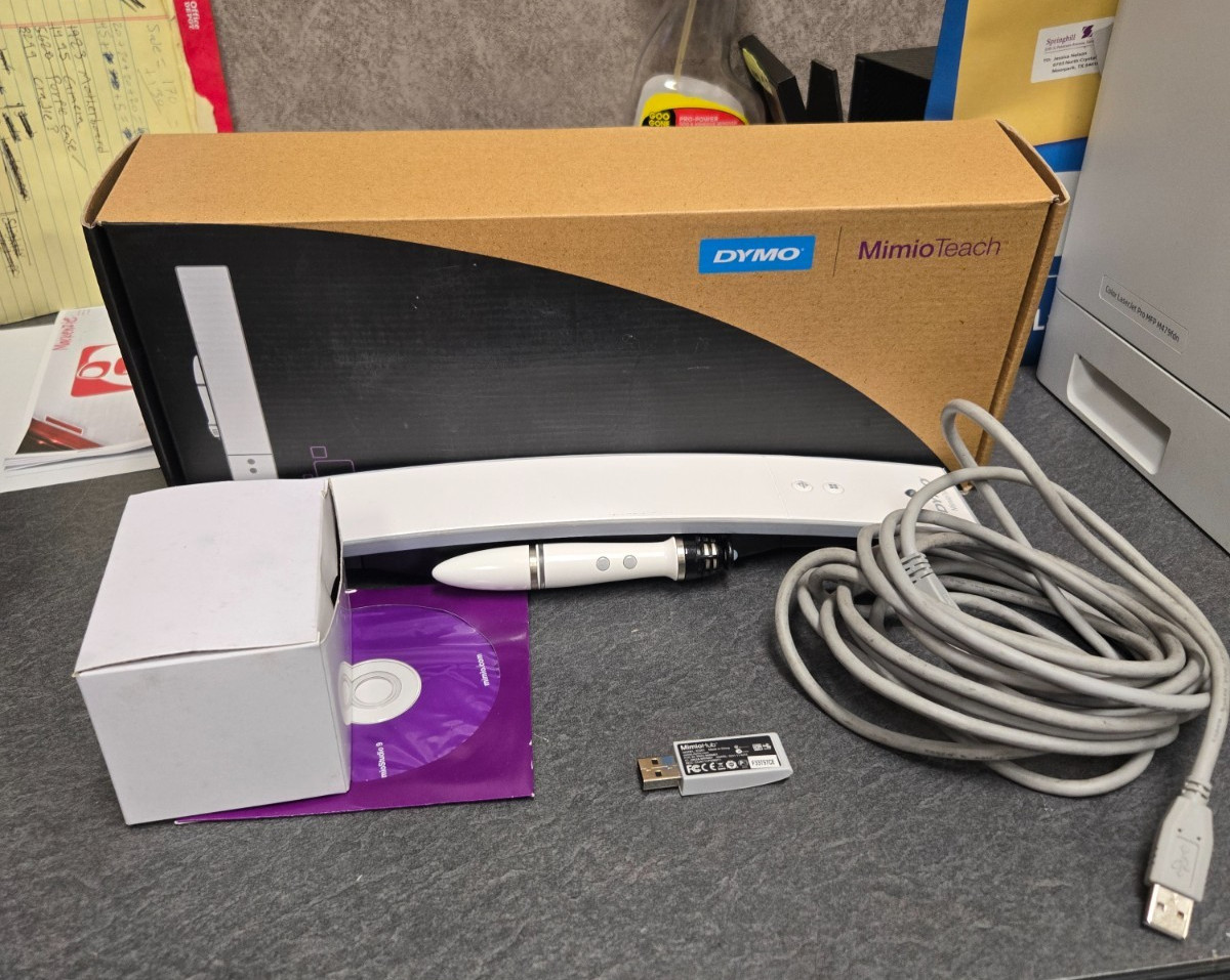 DYMO MIMIO TEACH ICD02-01 STYLUS Interactive Portable White Board System