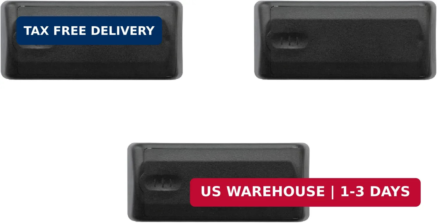 Master Lock Magnetic Key Holder, 3 Pack, Black, 207EC3