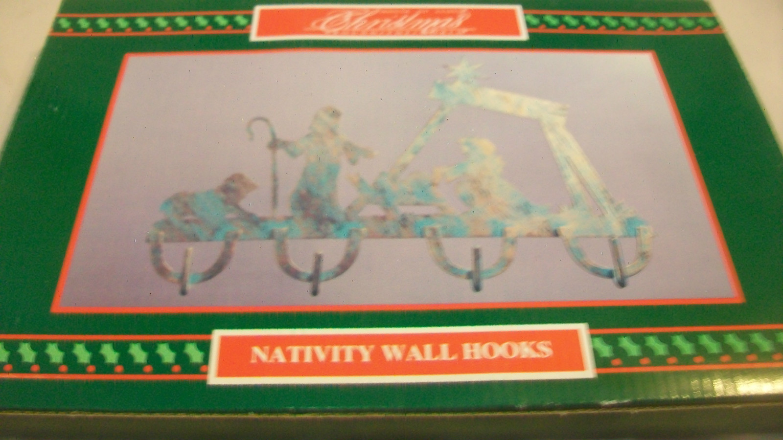HOUSE OF LLOYD, METAL NATIVITY WALL HOOKS, BNIB, #542112