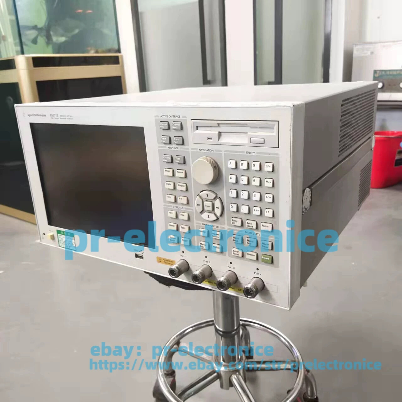 Agilent E5071B ENA Network Analyzer 015,214,UNQ#pr