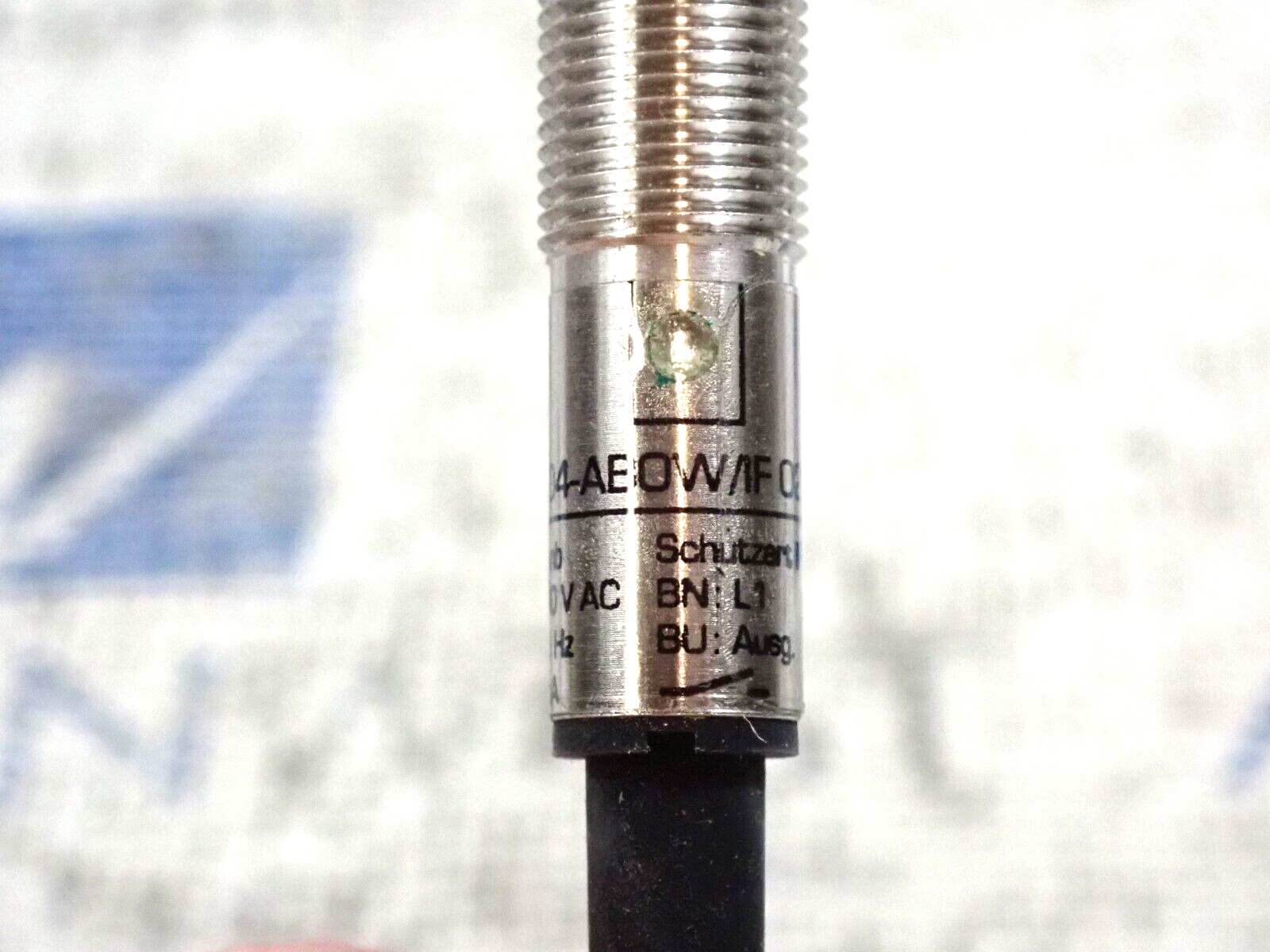 IFM Efector IFA 2004-ABOW/IF0225 Inductive Sensor