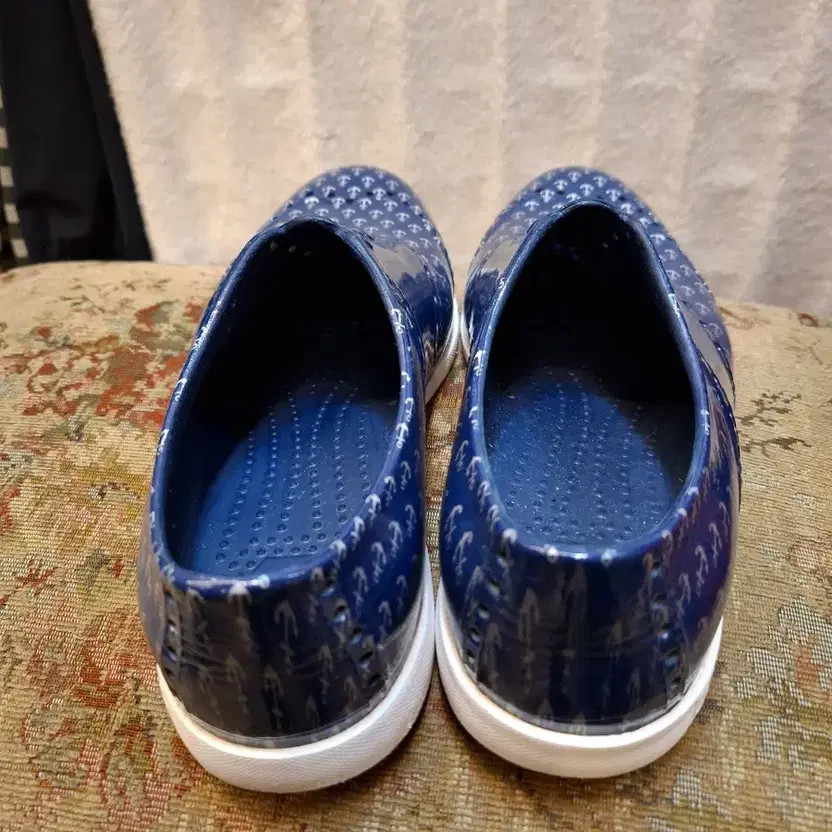 Canada Blue Anchor Pattern Light Golf Shoes