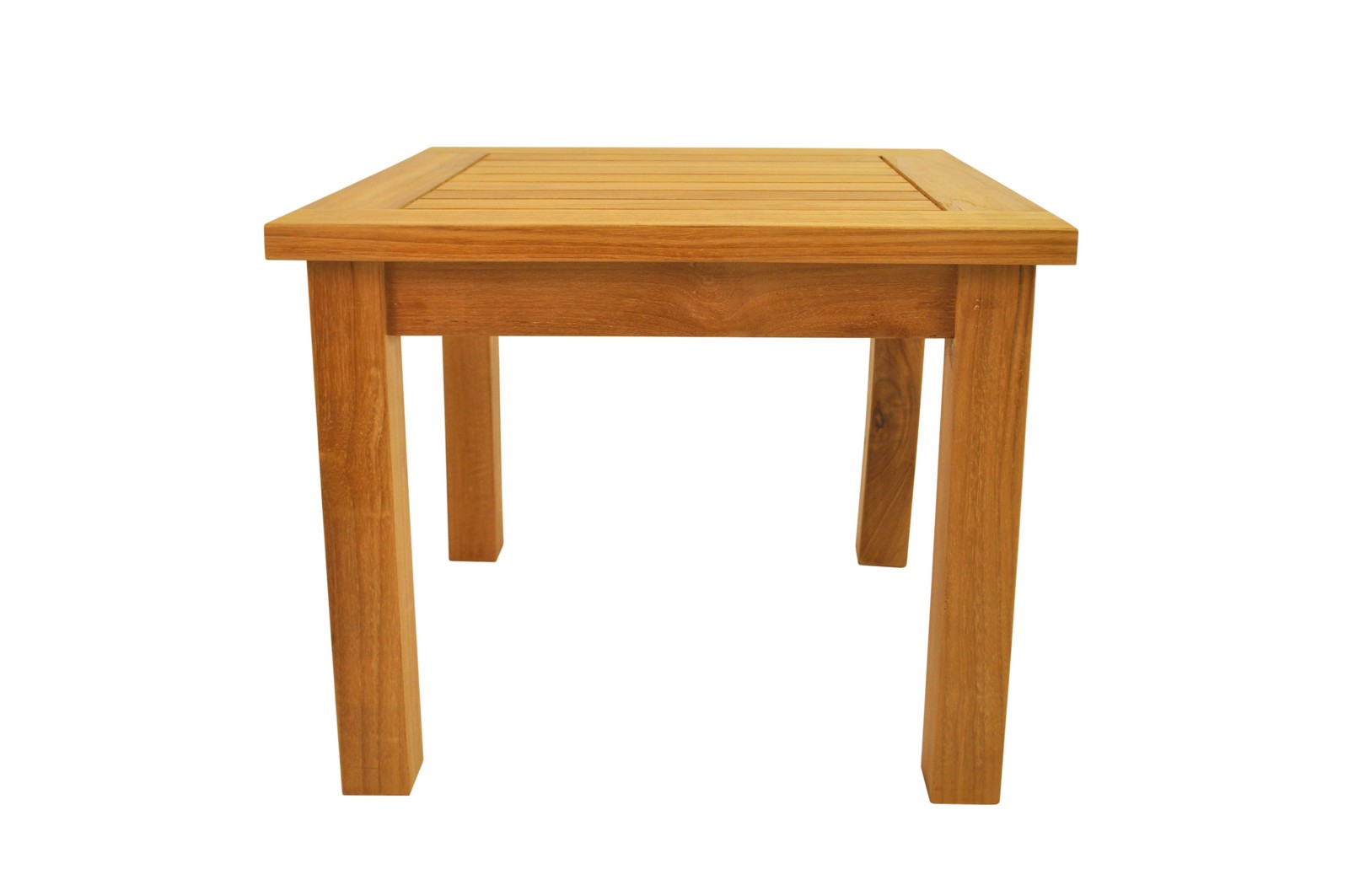 Anderson Teak Bahama Square Table With Small Slats 35-inch