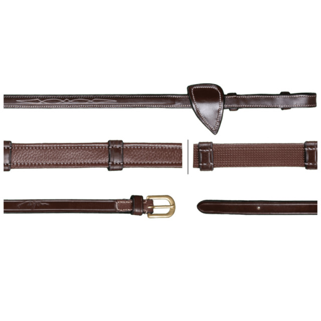 Dion Hunter Reins (Rubberized Underside Grip)