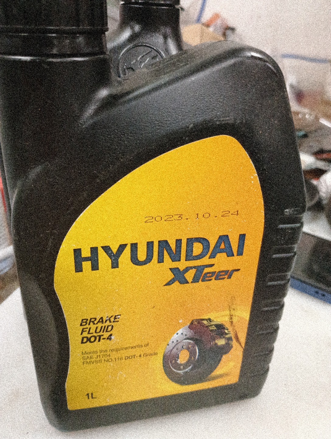 DOT 4 Motor Vehicle Brake Fluid  Hyundai ,   32 Oz,   9034