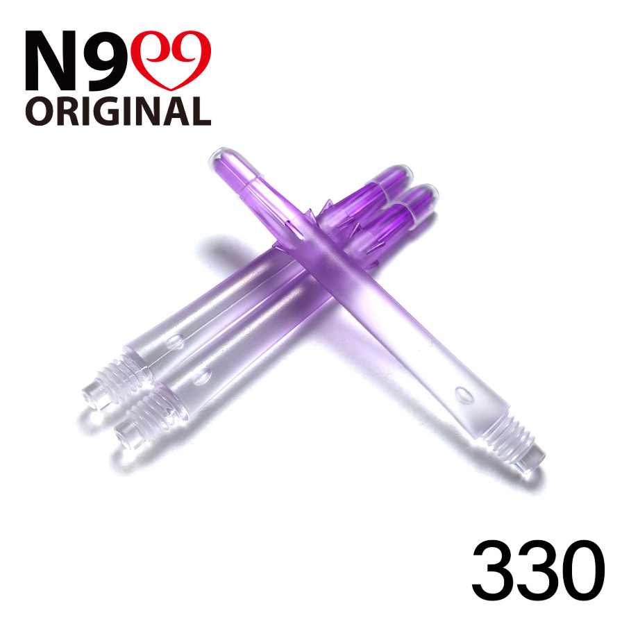 L-Style L Shafts Gradient Clear Grape Purple Straight Locked 330 Medium